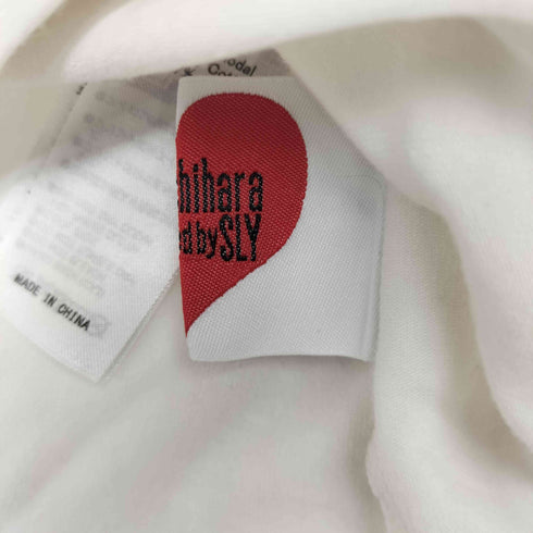 スライ SLY × HinaYoshihara コラボ I LOVE YOU S/S Tシャツ レディース FREE