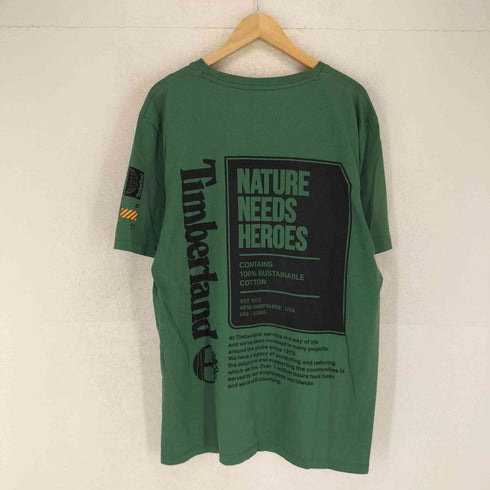 ティンバーランド Timberland 両面プリント グラフィックTシャツ メンズ JPN:XL