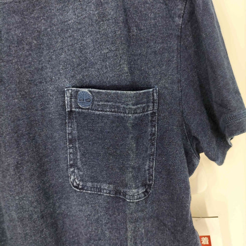 ティンバーランド Timberland インディゴ ポケットTシャツ メンズ JPN:XL