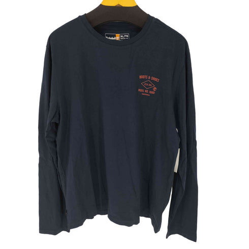 ティンバーランド Timberland ブーツプリント ロングスリーブカットソー メンズ JPN:XL