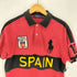 ポロバイラルフローレン Polo by RALPH LAUREN SPAIN ビッグポニー 両面 ナンバリング刺繍 S/S ポロシャツ メンズ import:L