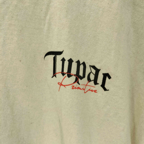 プリミティブ primitive コラボ ヒップホップ アーティスト フォト 両面 プリント Tシャツ コピーライト2022 メンズ import:L