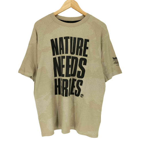 ティンバーランド Timberland 総柄 クルーネックTシャツ メンズ JPN:L