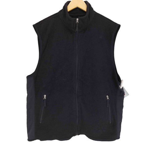 ギャップ Gap 90-00s OLD フリース バックポケット ジップ ベスト メンズ XL