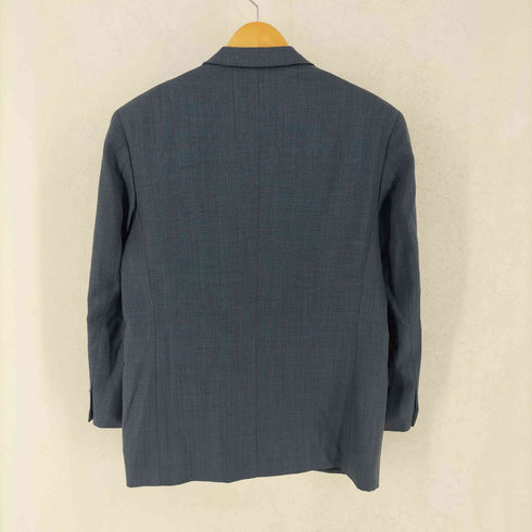 ランバン LANVIN 背抜き ダブルプレストジャケット 2タック センタープレス スラックス スーツ セットアップ メンズ M46-34-82