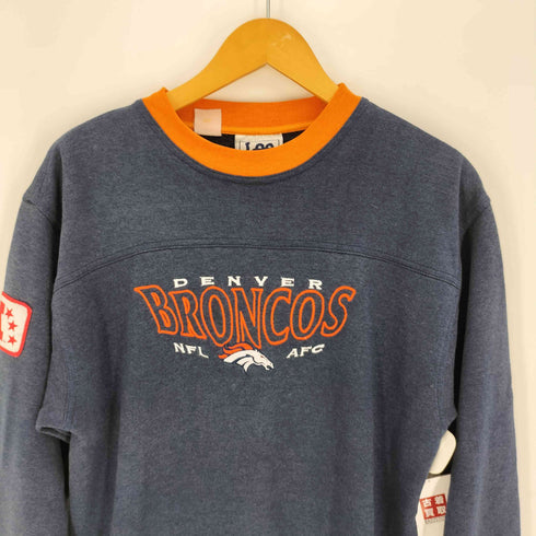 リー Lee SPORTS 90S フットボール チームロゴ刺繍 プルオーバー スウェット プルオーバー メンズ import:XL