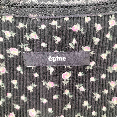 エピヌ epine 花柄 タイト ワンピース レディース 無し