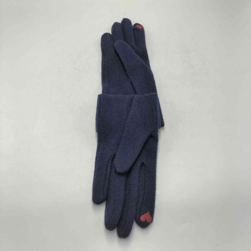 ヴィヴィアンウエストウッド Vivienne Westwood オーブ刺繍 オーガニック ウール 手袋 レディース 00