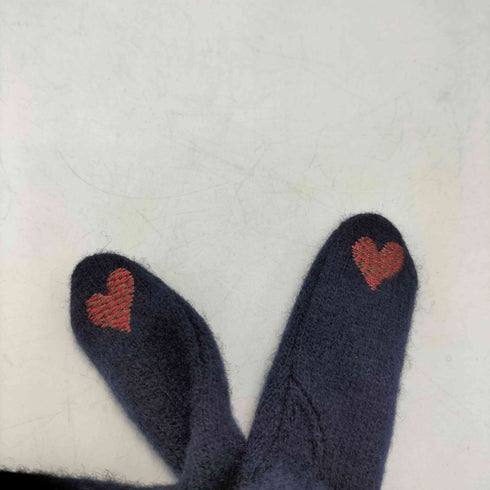ヴィヴィアンウエストウッド Vivienne Westwood オーブ刺繍 オーガニック ウール 手袋 レディース 00