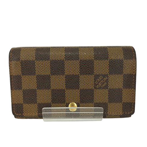 ルイヴィトン LOUIS VUITTON ダミエ・ポルトモネ・ビエ・トレゾール レディース