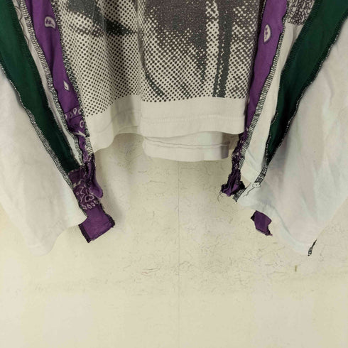 TC バンダナ リメイク プリント 半袖 Tシャツ メンズ