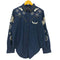 デシグアル Desigual CAM Dresde フローラル刺繍 デニムシャツ レディース import:XXL