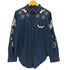デシグアル Desigual CAM Dresde フローラル刺繍 デニムシャツ レディース import:XXL