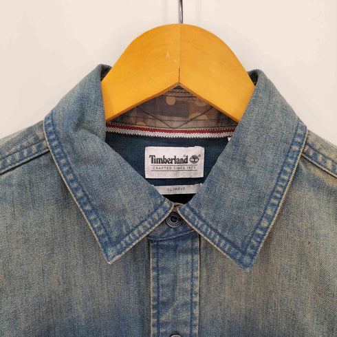 ティンバーランド Timberland デニム ロングスリーブ シャツ メンズ JPN:L