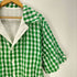 ネサンス NAISSANCE 20SS GINGHAM PILE REVERSIBLE SHIRT ギンガム パイル リバーシブル シャツ メンズ JPN:M