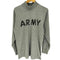 ユーエスアーミー U.S. ARMY アメリカ陸軍 ARMY プリント L/S モックネック トレーニング Tシャツ メンズ