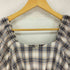 CALNAMUR カルナムール 25SS チェックブロッキングワンピース レディース import:M