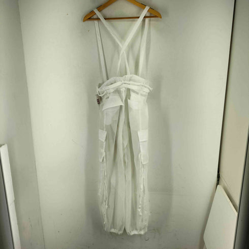 WRINN Sheer Pants White シアーカーゴパンツ レディース JPN:38