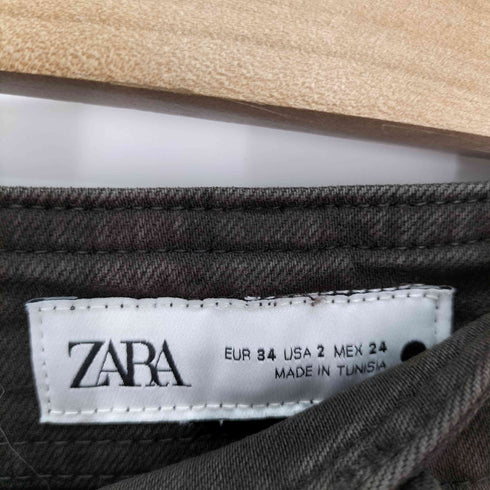 ザラ ZARA ZW COLLECTION WIDE-LEG ハイライズデニムパンツ レディース JPN:36