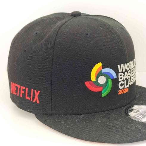 ニューエラ NEW ERA 9FIFTY World Baseball Classic×Netflix サイ キャップ メンズ