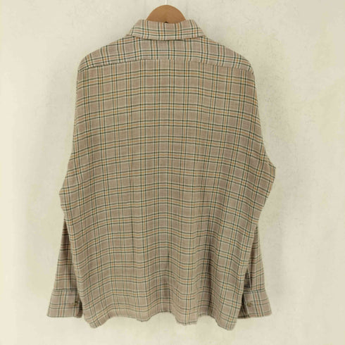 ジェーシーペニー JC Penney 70s チェック 襟芯 長袖 シャツ メンズ XL