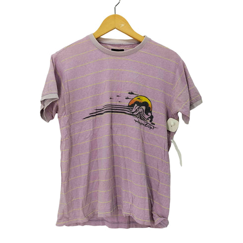 グリフィン GRIFFIN グラフィックプリント ボーダーTシャツ メンズ JPN:L