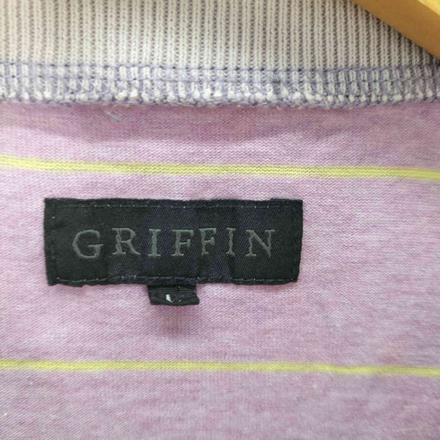 グリフィン GRIFFIN グラフィックプリント ボーダーTシャツ メンズ JPN:L