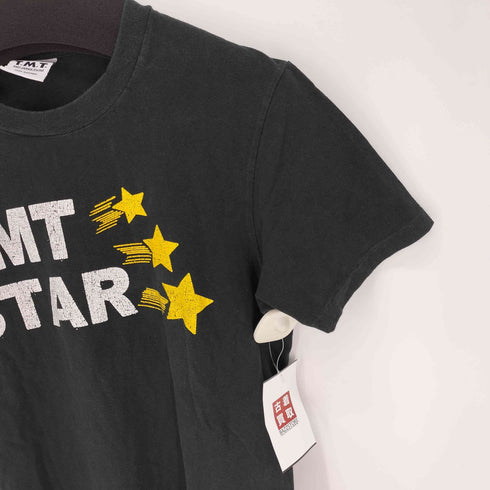 ティーエムティー T.M.T 袖裾シングル フロントプリントクルーネックTシャツ メンズ JPN:M