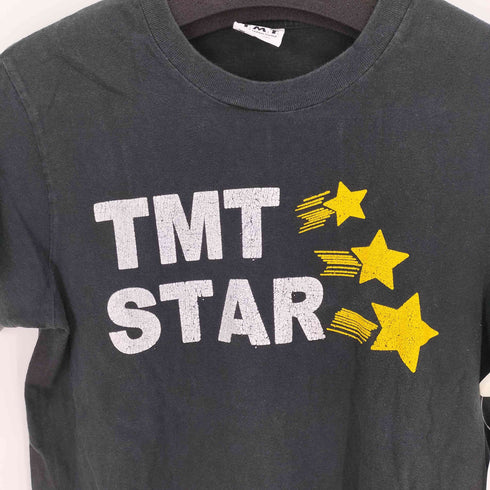 ティーエムティー T.M.T 袖裾シングル フロントプリントクルーネックTシャツ メンズ JPN:M