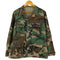 ユーエスアーミー U.S. ARMY Woodland Camo Camouflage BDU Shirt Jacket ウッドランド カモ リップストップ シャツジャケット メンズ M-R