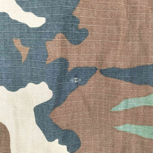 ユーエスアーミー U.S. ARMY Woodland Camo Camouflage BDU Shirt Jacket ウッドランド カモ リップストップ シャツジャケット メンズ M-R
