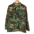 ユーエスアーミー U.S. ARMY Woodland Camo Camouflage BDU Shirt ウッドランド カモ リップストップ シャツジャケット メンズ S-R