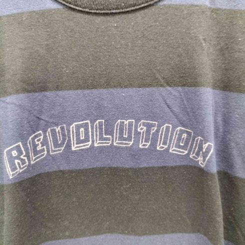 ART&REVOLUTION ORGANIZATION プリントボーダーTシャツ メンズ JPN:M