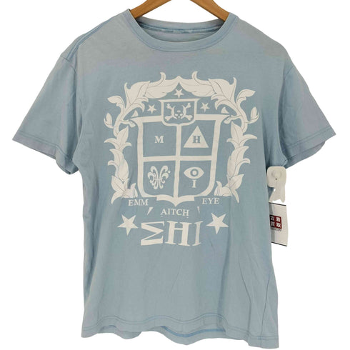 マハリシ MAHARISHI MHI エンブレムプリント クルーネックTシャツ メンズ