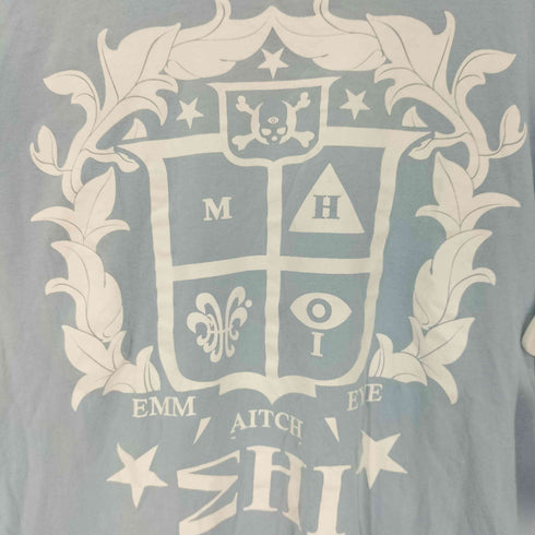 マハリシ MAHARISHI MHI エンブレムプリント クルーネックTシャツ メンズ