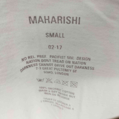 マハリシ MAHARISHI ダブルポケット ロングスリーブカットソー メンズ JPN:S