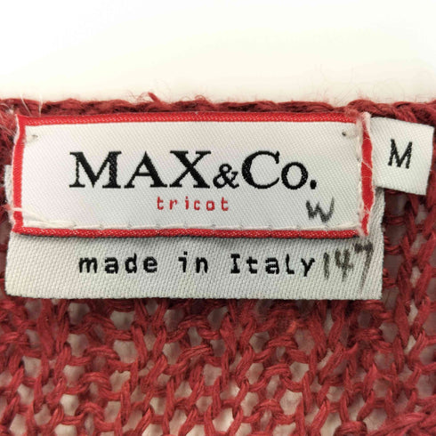 マックスアンドコー MAX&CO. メッシュスリム ニット 半袖Tシャツ Y2K レディース import:M