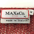 マックスアンドコー MAX&CO. メッシュスリム ニット 半袖Tシャツ Y2K レディース import:M