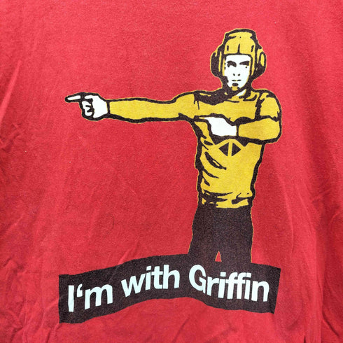グリフィン GRIFFIN プリント クルーネックTシャツ メンズ JPN:S