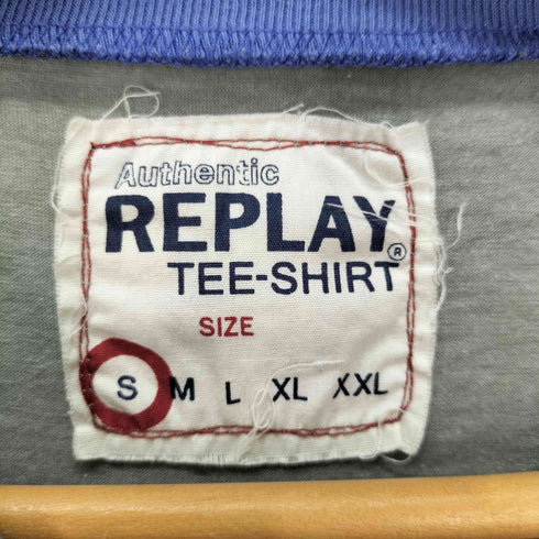 リプレイ REPLAY グラフィックプリント リンガーTシャツ メンズ JPN:S