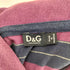 ディーアンドジードルチェアンドガッバーナ D&G DOLCE&GABBANA ロゴ刺繍 ボーダー 半袖ポロシャツ メンズ XS