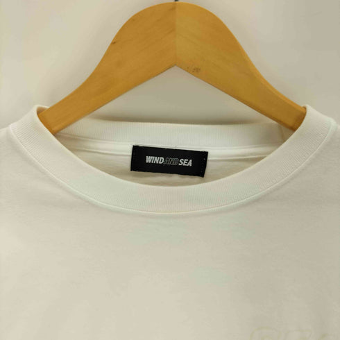 ウィンダンシー WIND AND SEA 袖プリント 長袖Tシャツ メンズ
