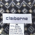 クレイボーン Claiborne 90s レーヨン ジオメトリック柄 幾何学模様 フロントポケット 長袖 シャツ メンズ M