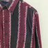 ラングラー Wrangler 80s ストライプ フラップポケット 長袖 プリント ボタンダウンシャツ メンズ M