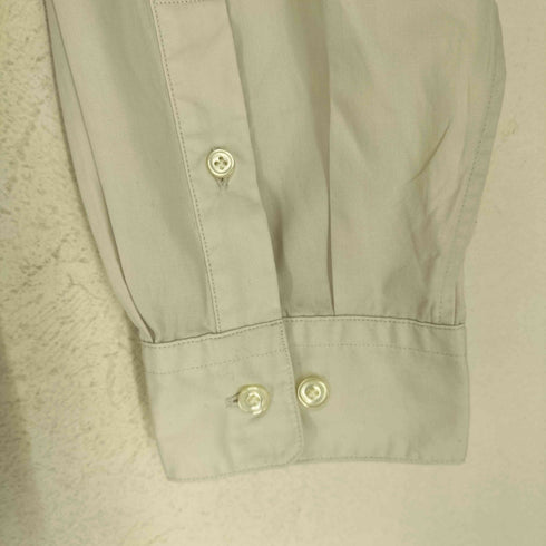 shiun WASHER REGULAR COLLAR SHIRT コットン レギュラーカラーシャツ メンズ JPN:L