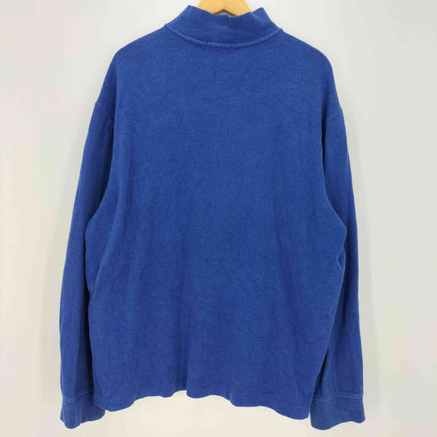 ポロラルフローレン POLO RALPH LAUREN 現行タグ ポニー刺繍 ハーフジップ スウェット メンズ import:XXL