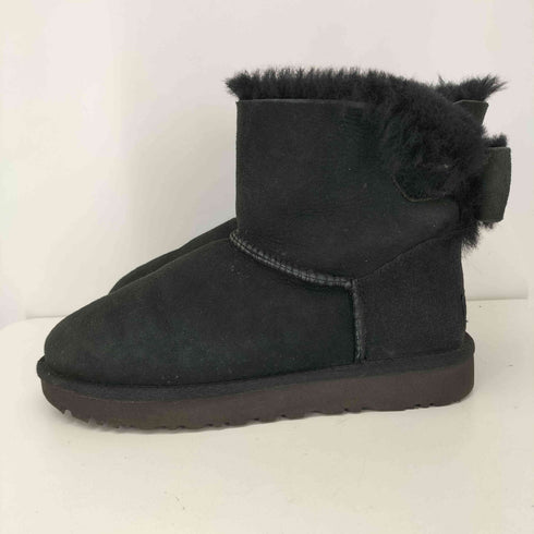 アグ UGG リボン付き ムートン ブーツ レディース JPN:24