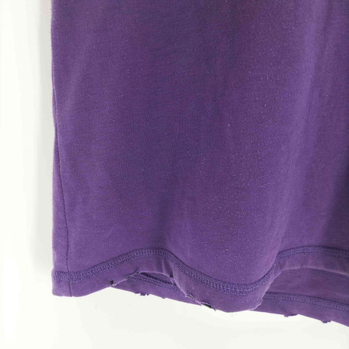 ピーピーエフエム PPFM ワンポイント 刺繍 Vネック 長袖Tシャツ Y2K メンズ M