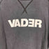 パッチワークデザイン クルーネックスウェット vader メンズ