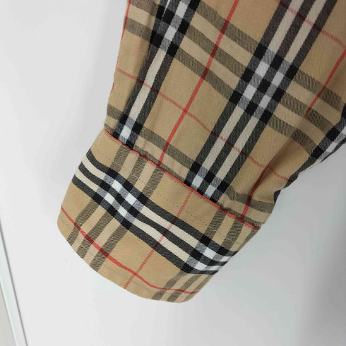 バーバリーズ BURBERRYS ノバチェック 長袖 ポケットボタンダウンシャツ メンズ S
